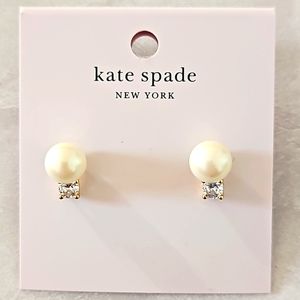 Kate Spade Pearl of wisdom stud earrings